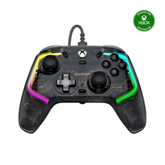 GameSir Kaleid Wired Transparent RGB Gaming Controller for Xbox